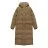 Пуховик на магнитах женский SHU оливковый
