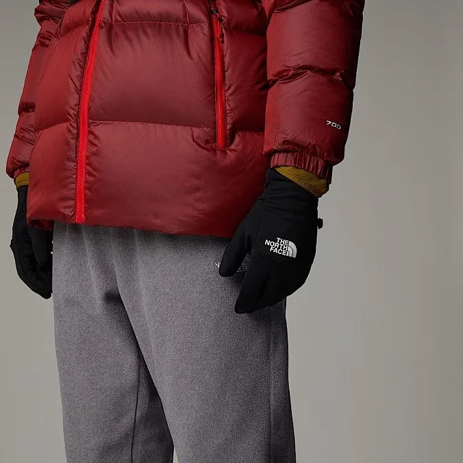 Перчатки The North Face Etip Recycled Glove TNF Black/TNF White Logo