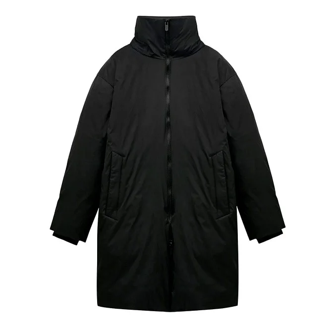 Оверсайз пуховик женский SHU чёрный