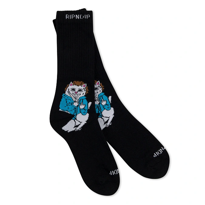Носки RIPNDIP Killer Nerm Socks Black