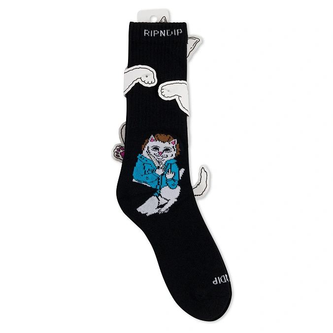 Носки RIPNDIP Killer Nerm Socks Black