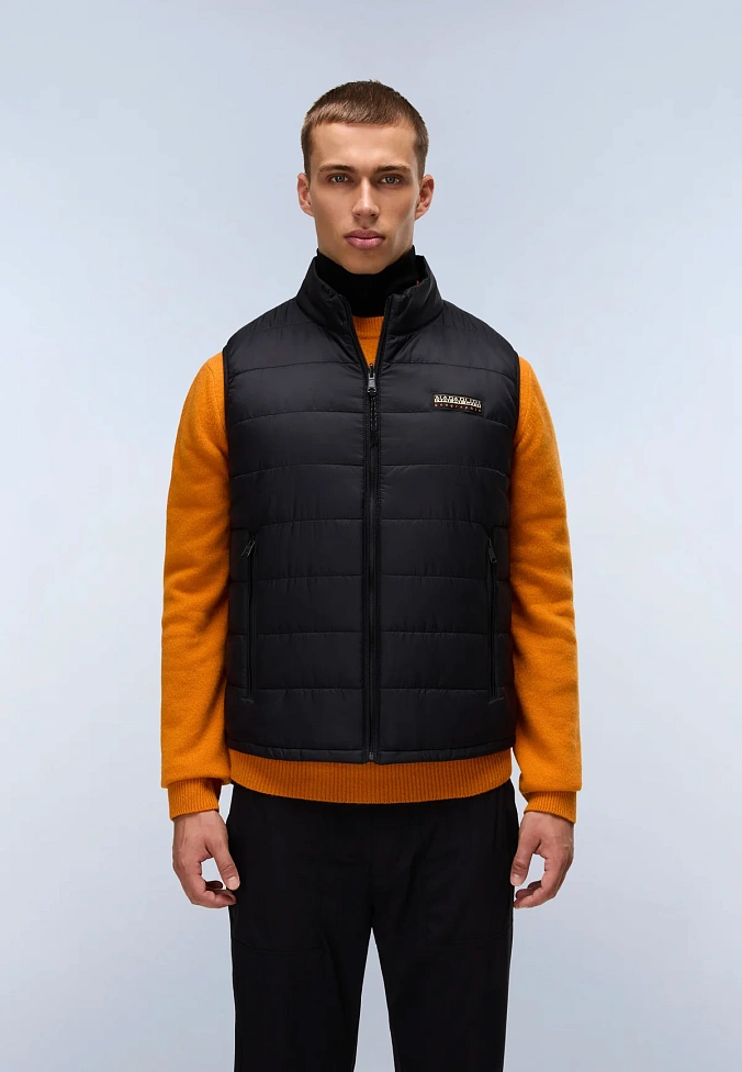 Куртка жилет Napapijri Pilloz Short Parka Jacket 3-in-1 Black