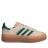 Кроссовки женские adidas Originals Gazelle Bold Cream White/Collegiate Green/Magic Beige