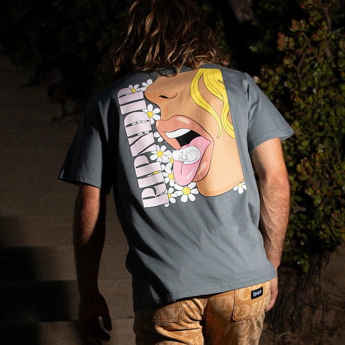 Футболка RIPNDIP Taste Like Nerm Tee Charcoal