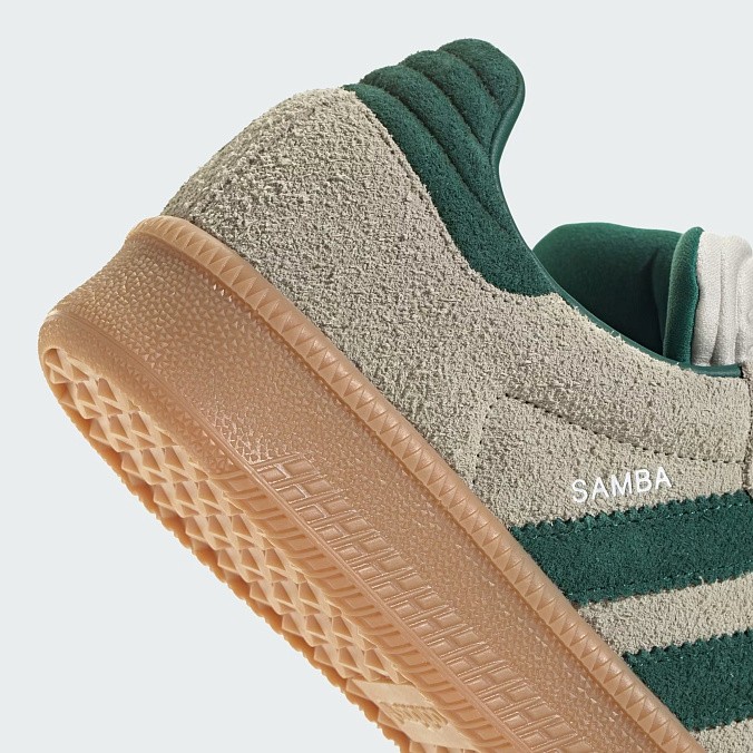 Кроссовки adidas Originals Samba XLG Putty Grey/Collegiate Green/Gum