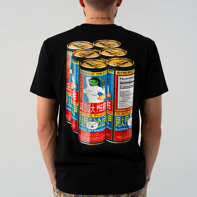 Футболка RIPNDIP Nerms Cans Tee Black