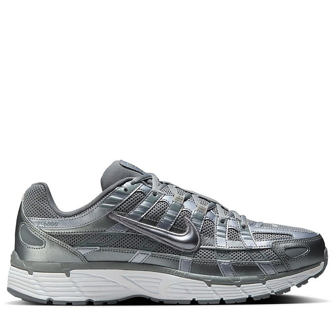 Кроссовки Nike P-6000 Metallic Cool Grey/White/Wolf Grey/Cool Grey