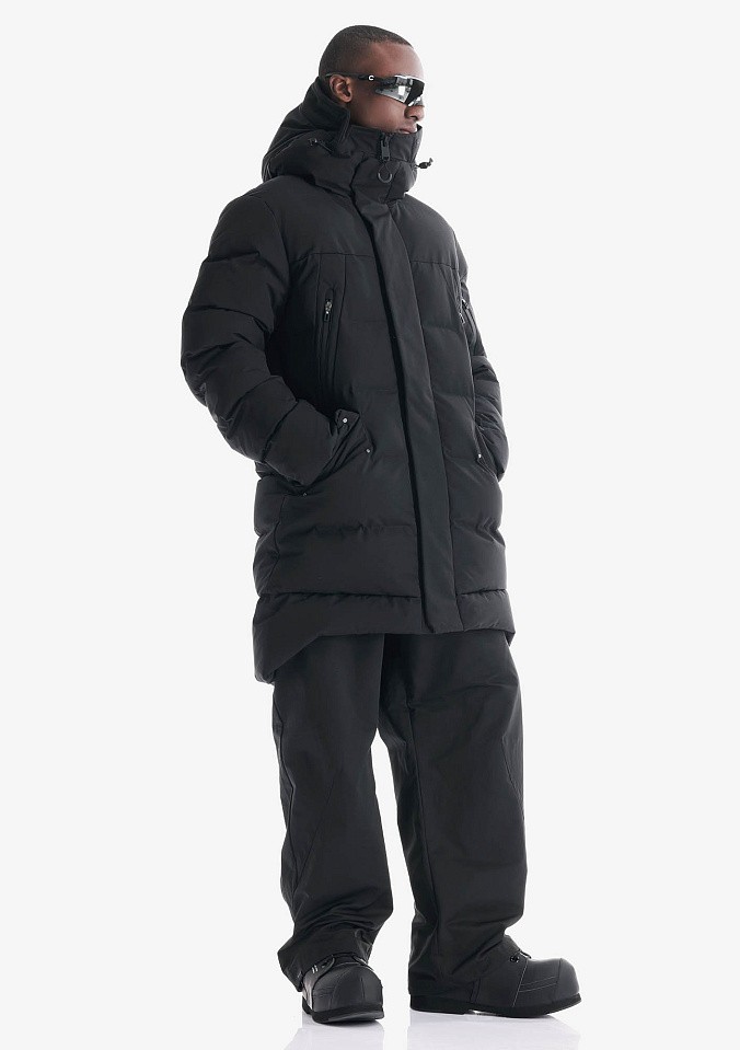 Пуховик удлиненный KRAKATAU Strofo