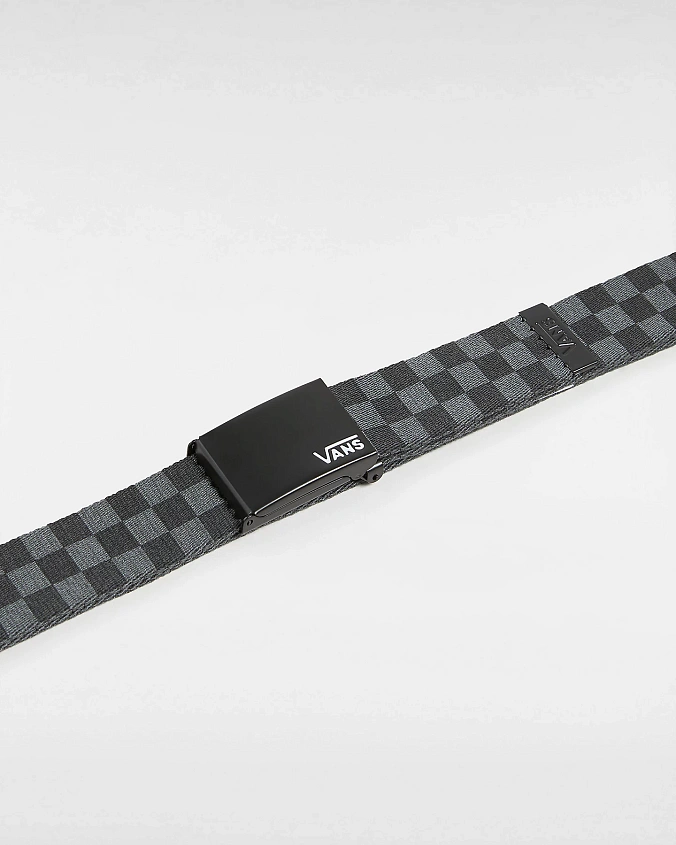Ремень Vans Deppster II Web Belt Black Charcoal
